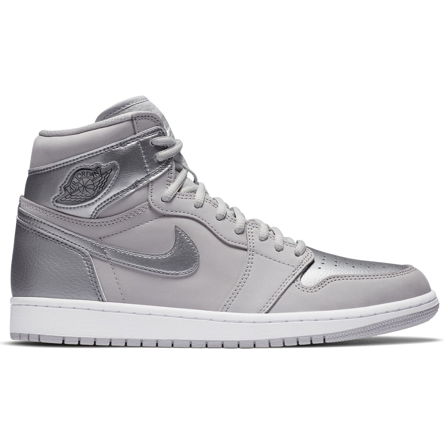 Jordan Air Jordan 1 High OG CO JP Shoes – Neutral Grey/Metallic Silver-White