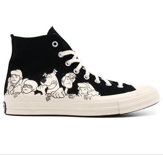 Converse x Scooby-Doo Chuck 70 High Top Shoes – Black/Egret-Black
