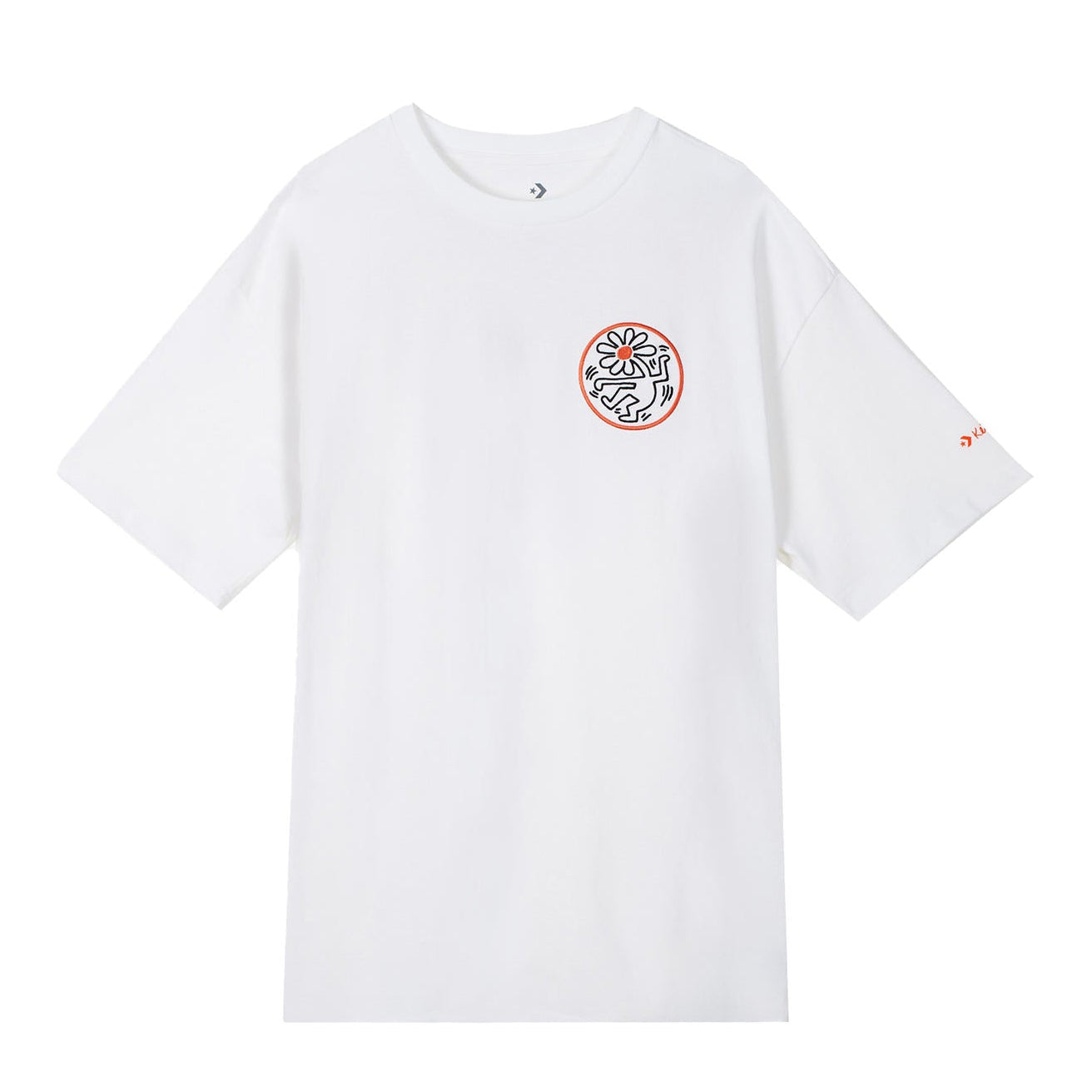 Converse x KEITH HARING ELEVATED GRAPHIC TEE "WHITE"